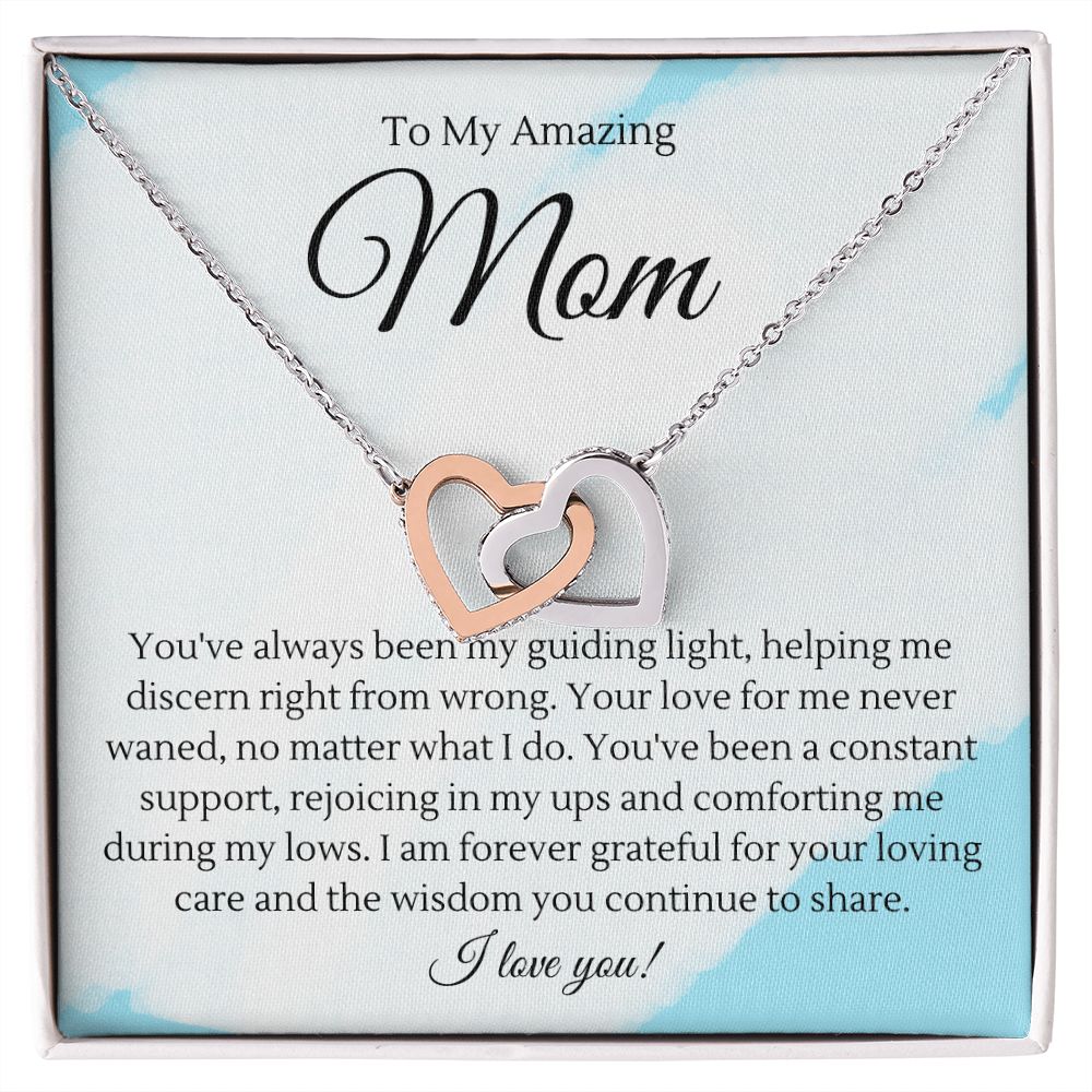 Mother | Appreciation | Interlocking Heart Necklace