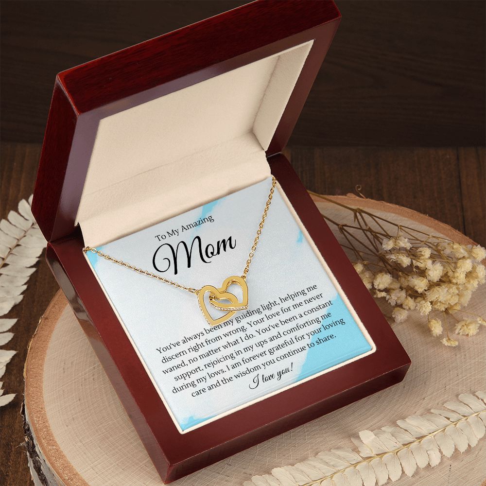 Mother | Appreciation | Interlocking Heart Necklace