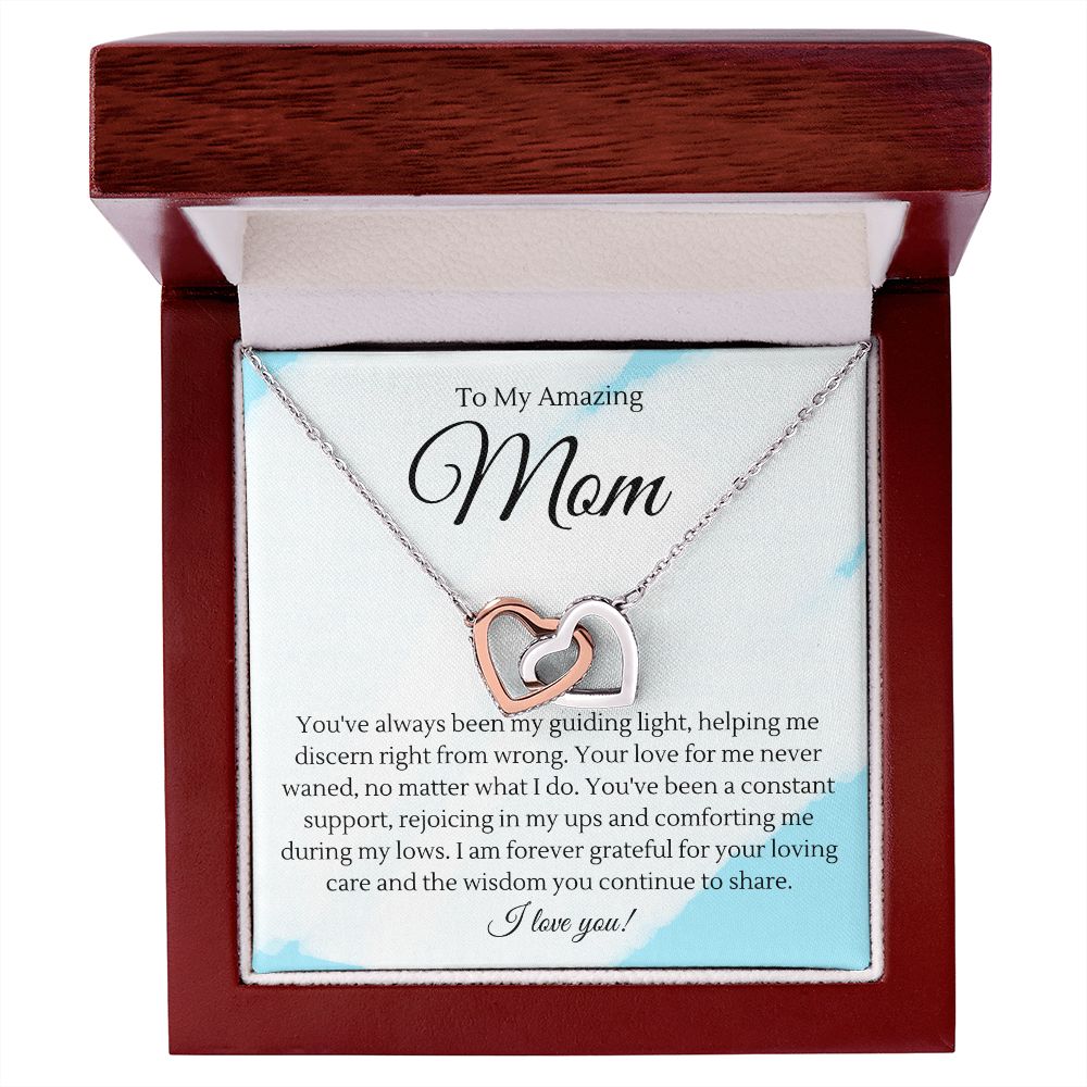 Mother | Appreciation | Interlocking Heart Necklace