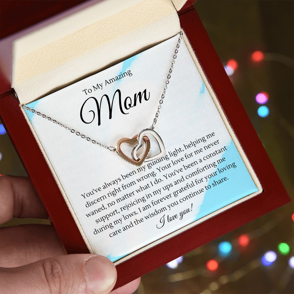 Mother | Appreciation | Interlocking Heart Necklace