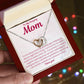 Mother | Guiding Light | Interlocking Heart Necklace