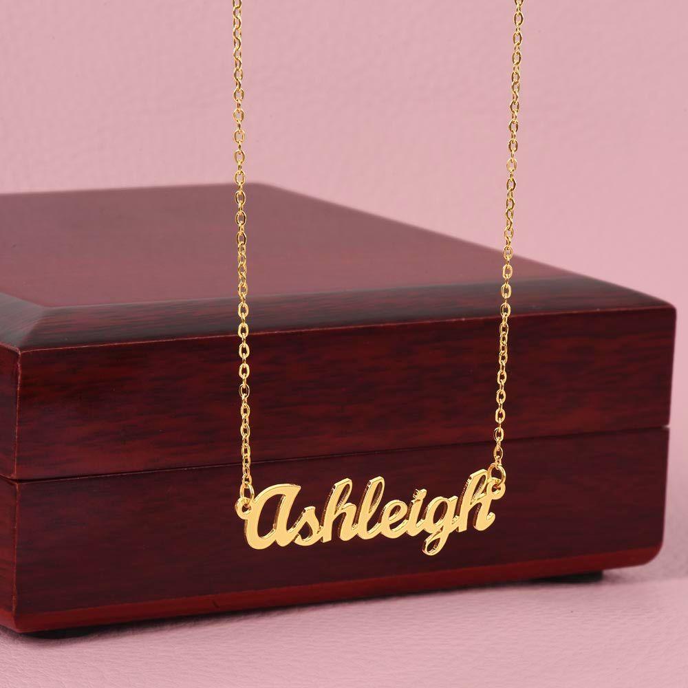 Girlfriend | Custom Name Necklace | Valentine's Day Gift - Pendant Republic