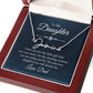 Daughter - Gift From Dad - Signature Name Necklace