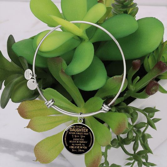 Daughter - Never Forget - Luxury Bangle