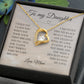 Daughter | 'Last Breath' Gift From Mom | Forever Love Necklace